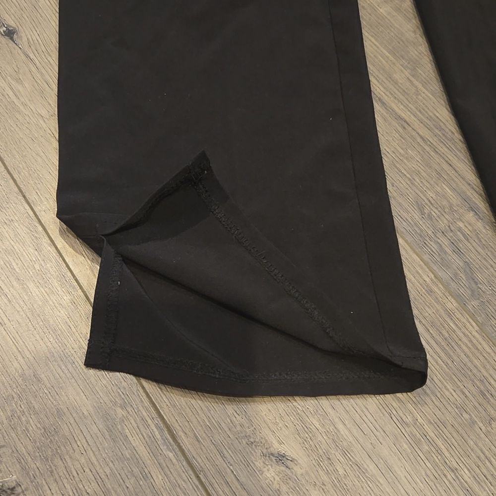 Womens Scrubstar Black Pants Medium Pettite - Picture 2 of 6